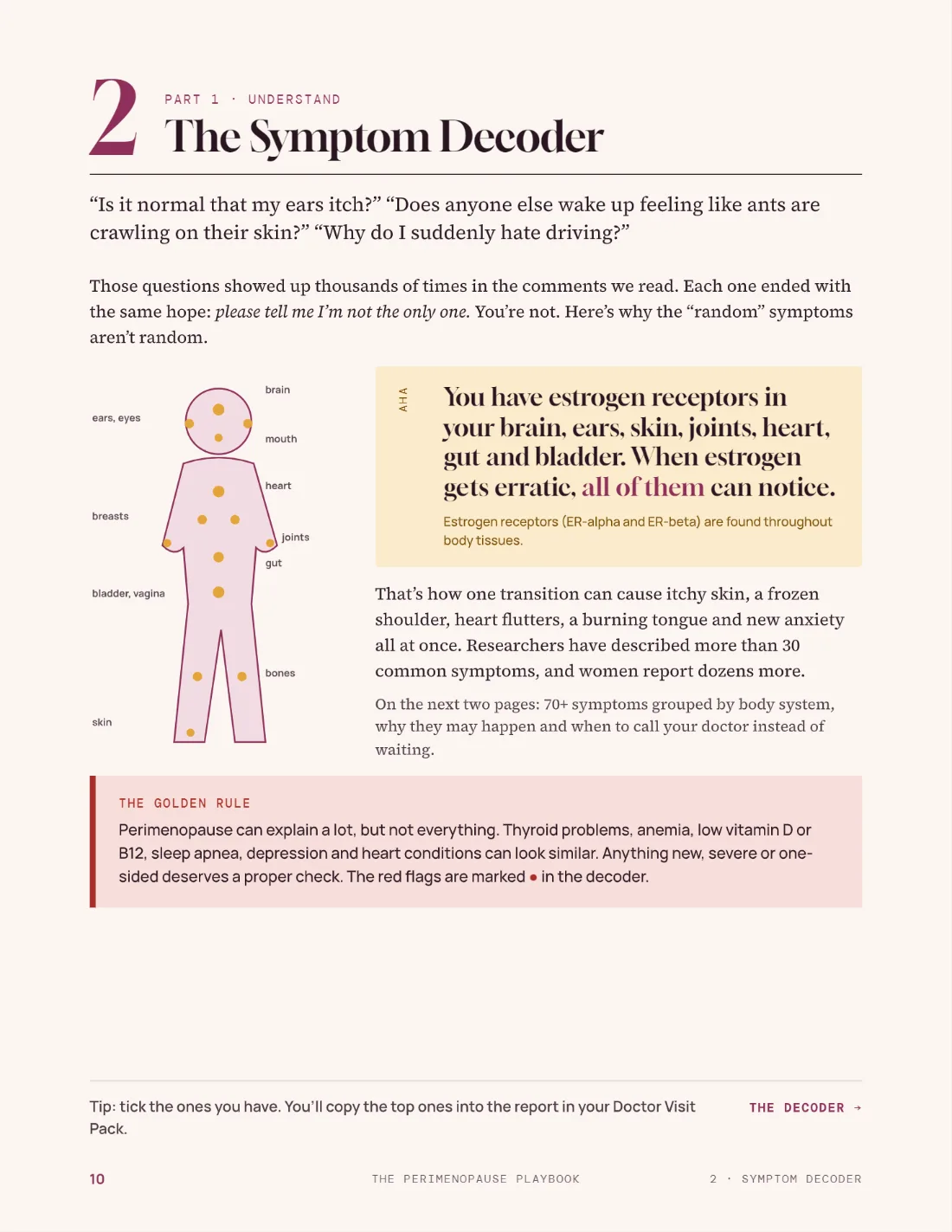 The Symptom Decoder chapter opener